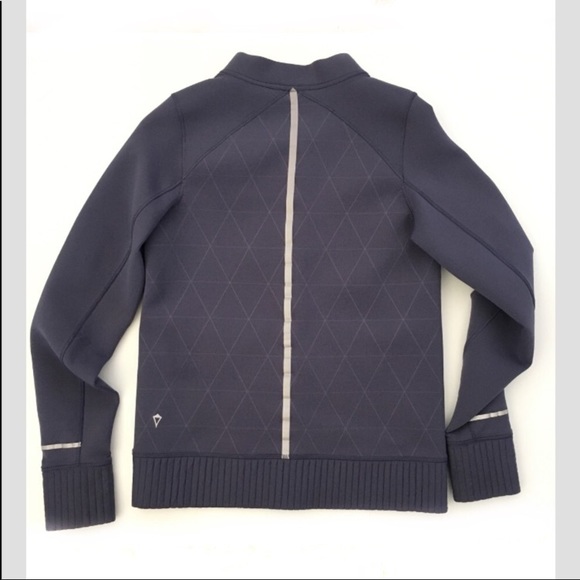 Lululemon girls scuba jacket purple 14 - Picture 2 of 5